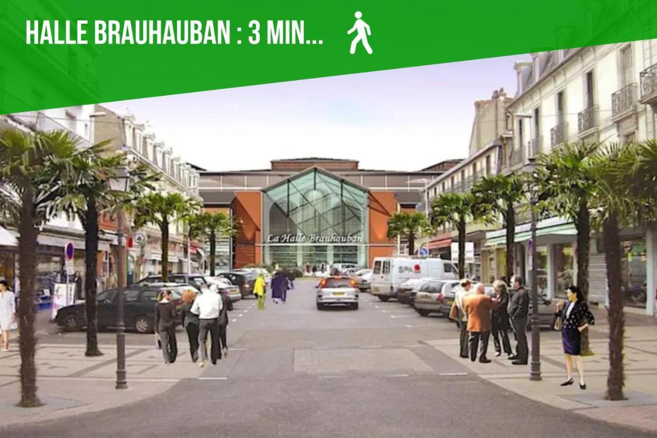Le Voltaire -2 Chambres- 70M2- Hypercentre-Parking-Wifi Fibre- Nouvelle Literie Tarbes Exterior photo